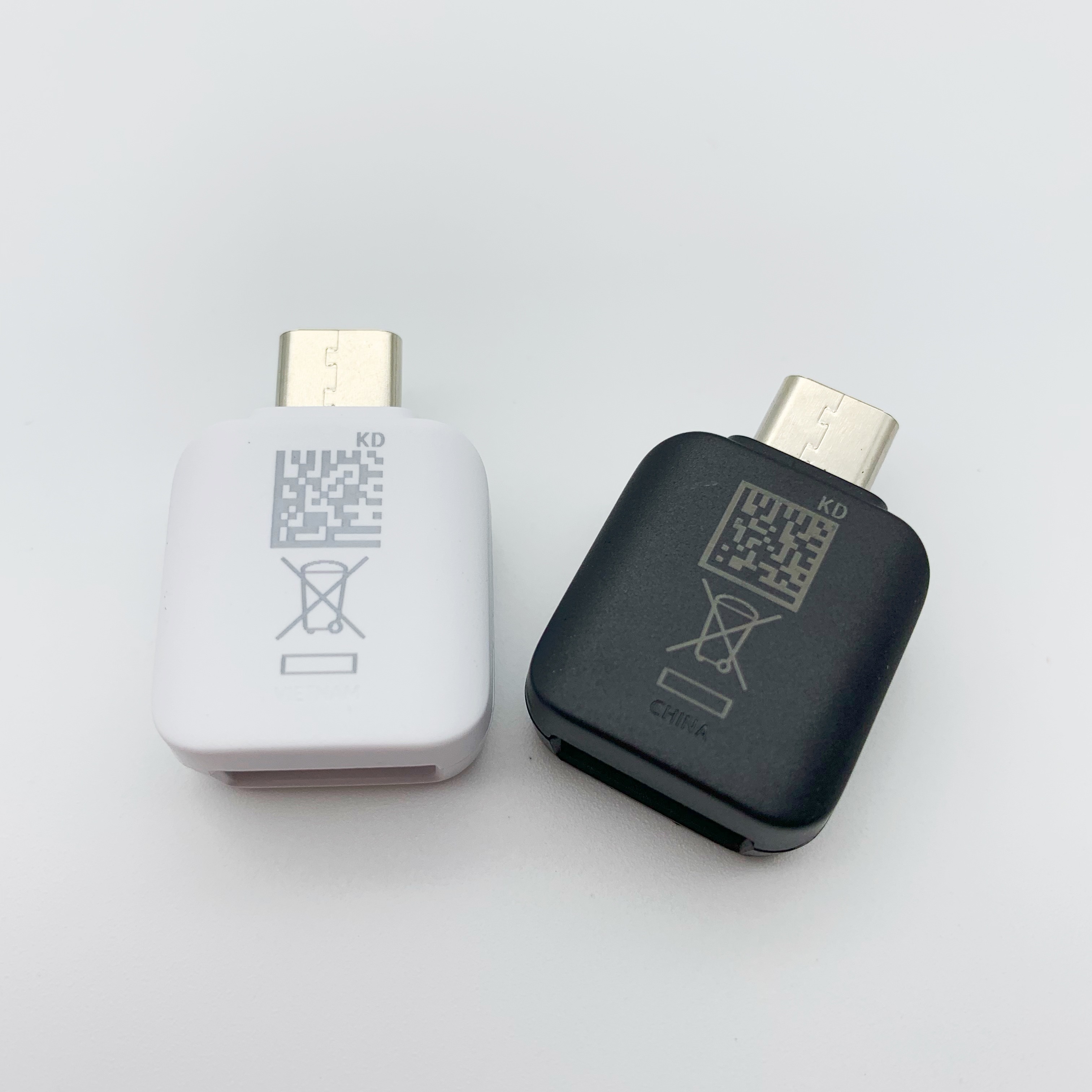 Micro USB 2.0 OTG Adapter With USB Power High End PC Material For Xiaomi