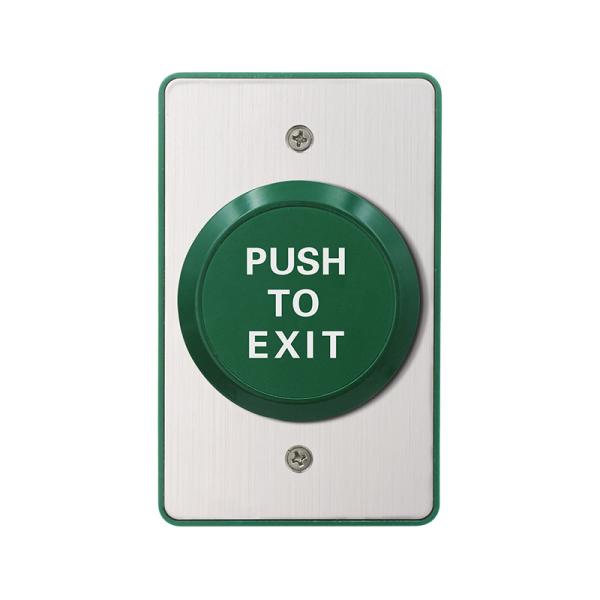 BD701P 115*70mm Big Metal switch door release button with Backbox,With English