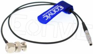 China Eonvic Right Angle BNC to 00b 4 Pin Timecode Cable for Red Epic Scarlet Camera on sale