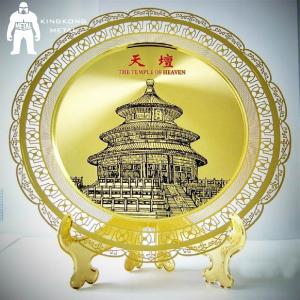China Sandblasting Or Etching Metal Gold Medal ,  Business  Club Folk Art Award Medals wholesale