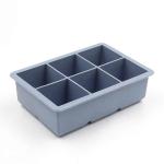 Large Square Ice Cube Tray With Lid Easy Release Reusable Ice Cubes For Soup