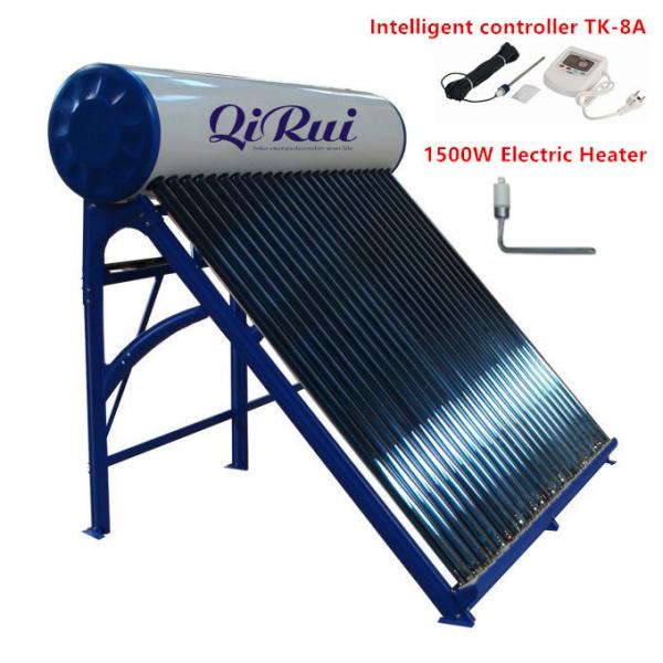 Quality Affordable CNP-58 Solar Water Heater with Solar Controller and Backup Electric Heater for sale