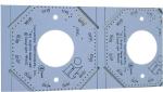 4 Layer ENIG Printed Circuit Boards With Different Silkscreen Color