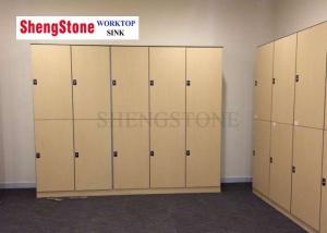 China CE Factory Locker Room Hpl Lockers , Hpl Cabinets Equipped With Cambert wholesale