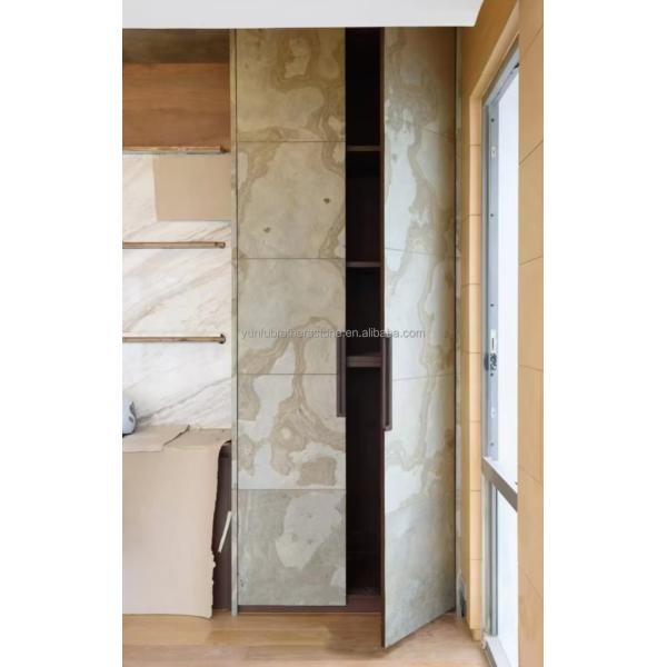 Translucent Flexible Stone Panel Slate Sheets for Modern Hotel Villa Interior Design