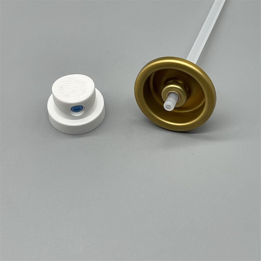 China Air Freshener Spray Valve with Actuator Home &amp; Commercial Air Freshening Solution with Leak-Proof Precision Design for Easy Spray Can Installation wholesale