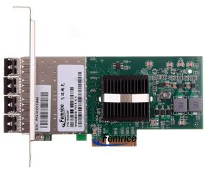 Femrice Quad Port PCIe x4 Intel 82580EB Gigabit Network Interface Controller 1G Gigabit Ethernet Server Network Adapter