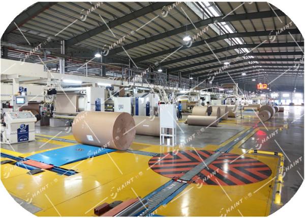 Quality Industrial Corrugated Board And Roll Handling Systems 18 M / Min Brand New Condition for sale