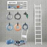 Hook-and-Loop Cord Organizer Storage Straps Wires, Rope, Hoses, Organization for