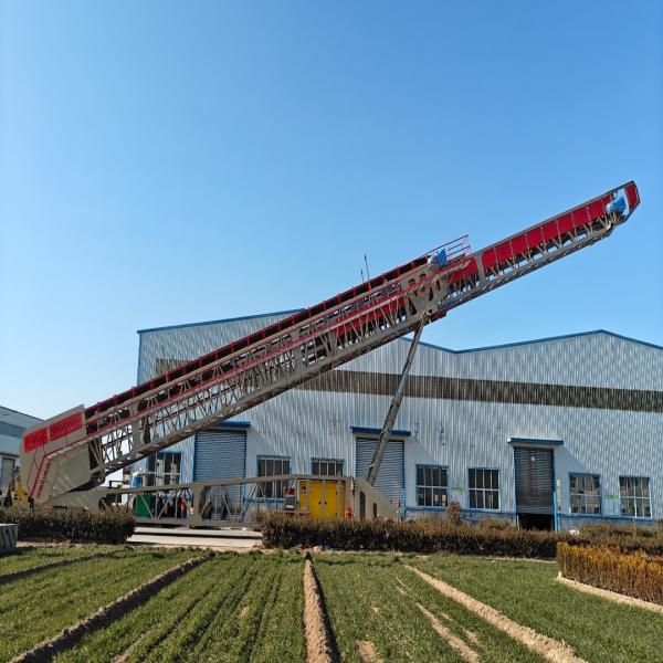 Quality Ship Loader Telescopic Belt Conveyor for Coal Mining and Bulk Material Handling for sale
