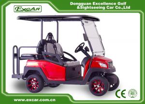 China 4 Seater Red Electric Golf Carts club car 4 seater electric golf cart wholesale