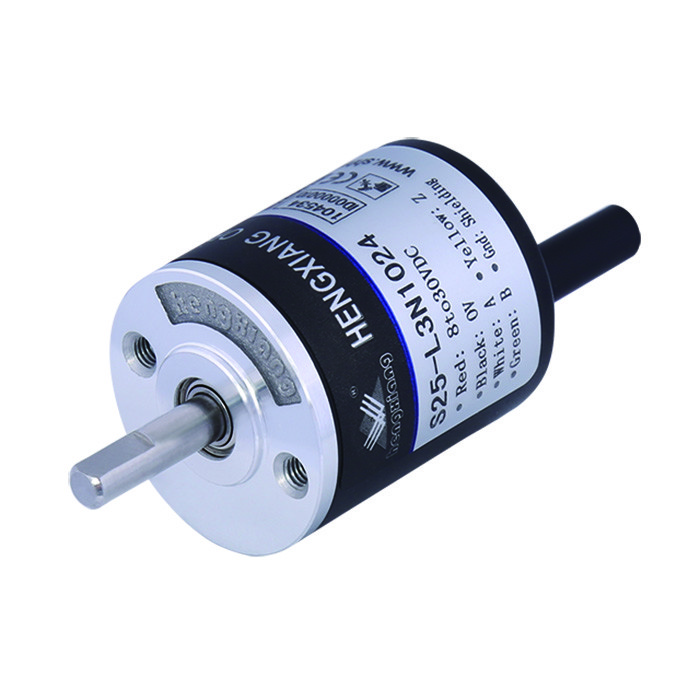 Quality Diameter 25mm 600ppr Robot Optical Rotary Shaft Encoder for sale