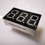 LED Display Super Bright Amber 7 Segment 3 Digit 9.2mm Common Cathode for Panel