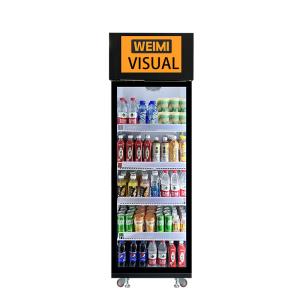 China Intelligent Algorithm AI-Powered Vending Machine For Snacks Drinks Fresh Food Fruits Grab And Go Fridge on sale
