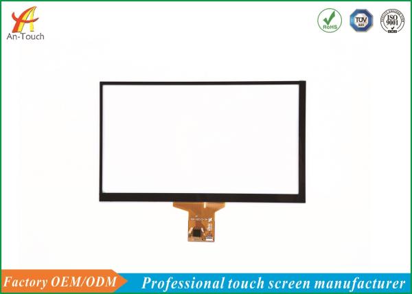 Quality 7 Inch Car Touch Panel Overlay Touchscreen PG Structure For Built-In With ILITEK IC for sale