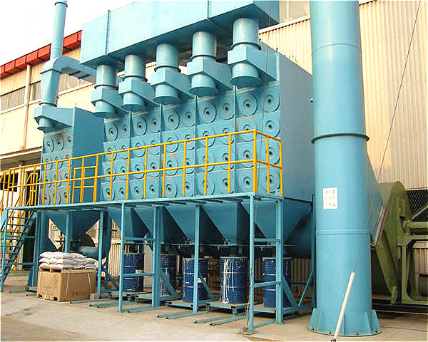 Boiler Industry Dust Separation System , Dust Collection Equipment For Cement Power