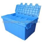 Stackable and nestable Plastic shipping Tote Box for Storage or Moving allet