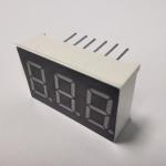 LED Display Super Bright Amber 7 Segment 3 Digit 9.2mm Common Cathode for Panel