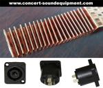 Line Array Sound System / FP 10000Q Switch Mode Amplifier Fixed With NEUTRIK