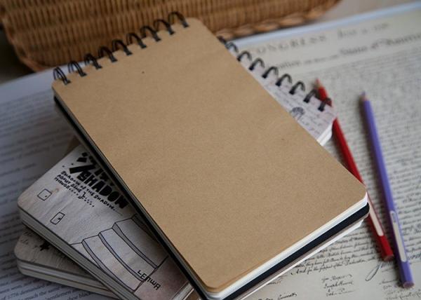 Spiral notebook with dividers, spiral notebook with custom printing,spiral