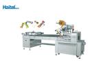 Lollipop Pillow Flow Candy Bagging Machine Cell Computer Automatic Controlling