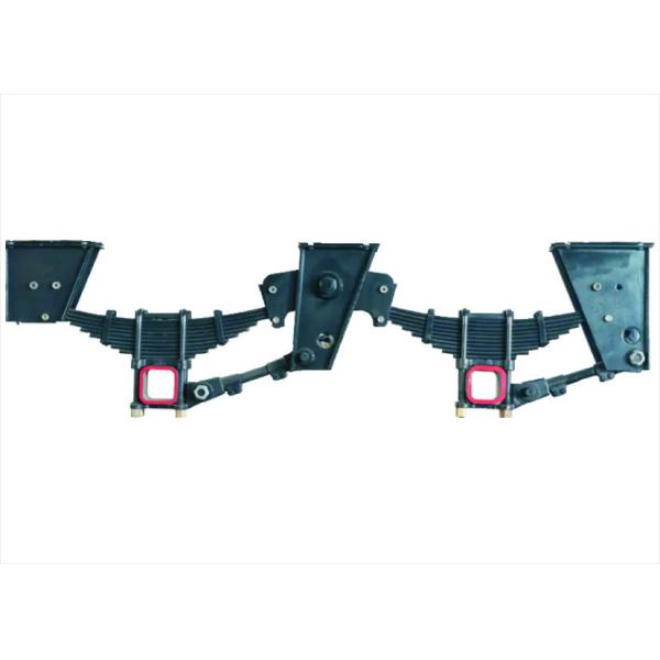 Quality Slipper Spring Tandem Axle Suspension 26T 8mm German BPW ISO9001 for sale