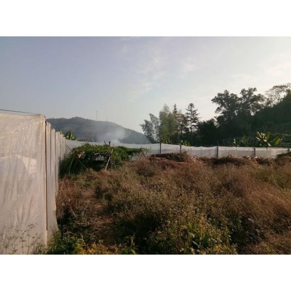 1.3 * 1.3mm Polyester Mesh Screen , Plain Weaving 2 - 3% UV Screen Fabric Mesh