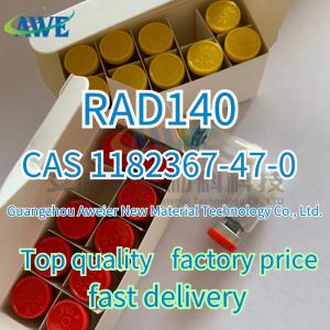 China The best price is hot-selling  CAS 1182367-47-0  RAD-140   Top quality  ingection  peptides wholesale