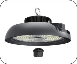 200lm/W 150w Dimmable LED UFO High Bay Light For Warehouse