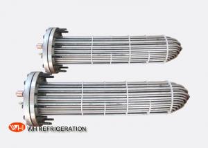 Flooded Shell And Tube Evaporator Corrosion Resistant Titanium Tube Material