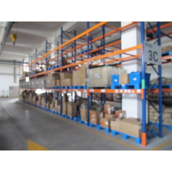 Cold Rolled Steel Pallet Racking High Capacity Storage 250-1000KG Per Level