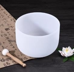 Meditation Crystal Singing Bowls high purity quartz 6-24''