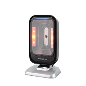 General Purpose Hands Free Barcode Scanner ,Omnidirectional On Counter Barcode Scanner With Metal Stand