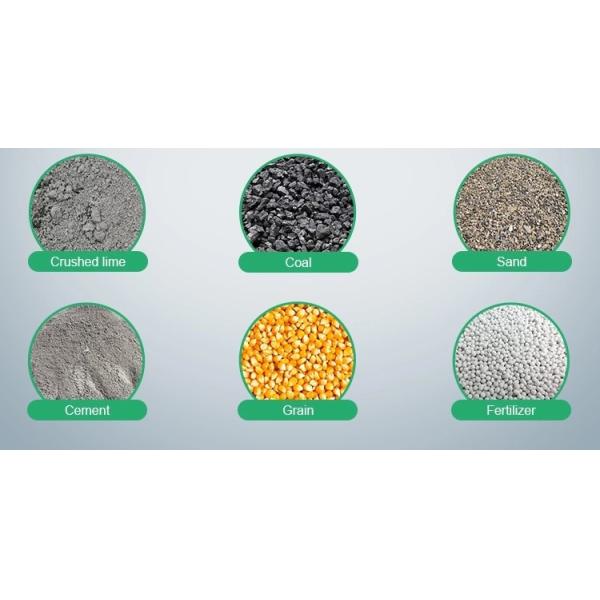 General Fixed Belt Conveyor Big Throughput For Block And Granular Material