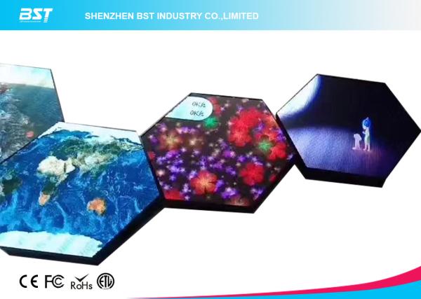 Quality Front Servicing Flexible LED Panel Video Screen , RGB Foldable LED Screen for sale