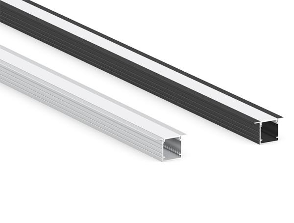Quality LEDCORP® Customized Aluminum Profile Recessed/Embedded Project Cases for Linear Light Assembly for Home Residence Office for sale