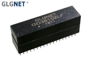 Discrete LAN Isolation Transformer 36 PIN 1000 Base -T Through Hole Mounting For Switches
