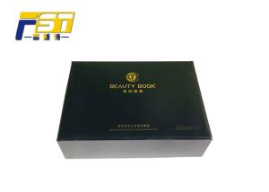 China Black Moisture Resistant High End Gift Boxes Sturdy Structure With Strong Magnets wholesale