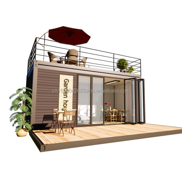Galvanized Steel Main Structure Modern Luxury Chinese Prefabricated Steel Villa for Easy Assembly in Outdoor Environment