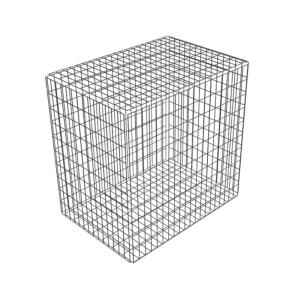 China 5X5cm Galvanized Gabion Wall Mesh Zinc Coated 245g/M2 wholesale