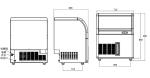 Mini Portable Fast Cooling Automatic Ice Machine -10~-15 Centigrade Ice