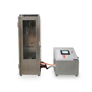 Astm D6413 Electronic Fabric Vertical Burn Flammability Test Chamber
