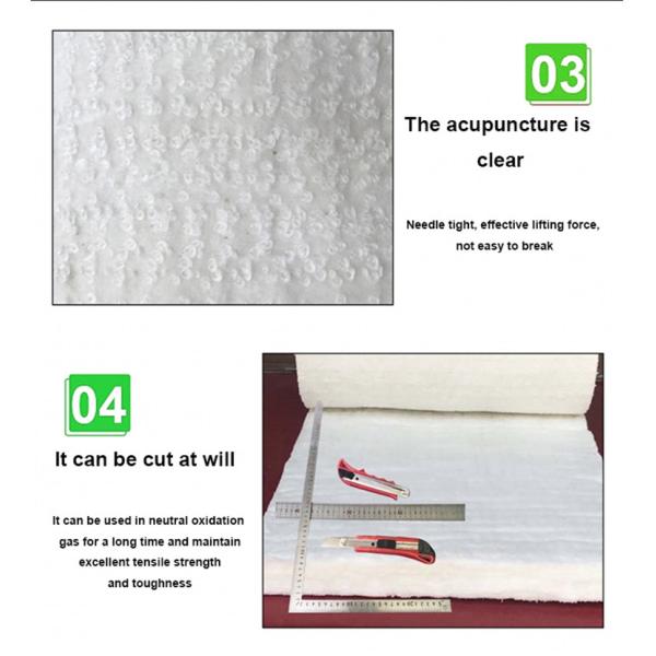 Zirconia Contained Ceramic Insulation Blanket Acoustic Resistance