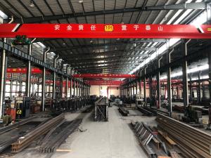 China Electric Traveling Double Girder Overhead Cranes 16T For Repair Shops wholesale