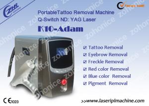 China Q-switched Yag Laser Tattoo Removal Machine Portable With High Frequency on sale