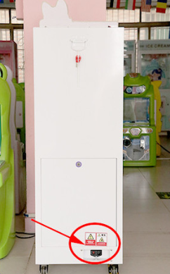 Big Warrior Coin-Operated Crane Machines Blue Game Starry Love Clip Machine