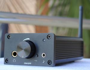 Compact Home Audio Amplifier Receiver 100 Watts Bluetooth 5.2 HiFi Amplifier With Headphone Output