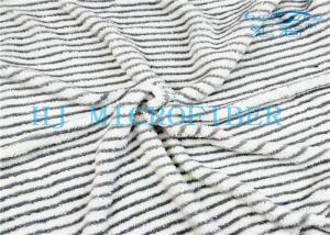 China White Microfiber Hard Wire Coral Fleece Fabric Used In Mop Pads Heads wholesale