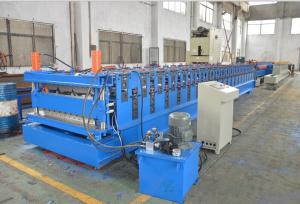 Double Layer Colour coated Steel Roof Panel Wall Panel Roll Forming Machine PLC Control Automatic