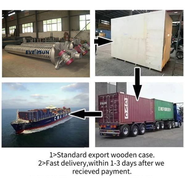 Mining Industry Vertical Lifting Conveyor Vertical Screw Elevator For Ore Slag